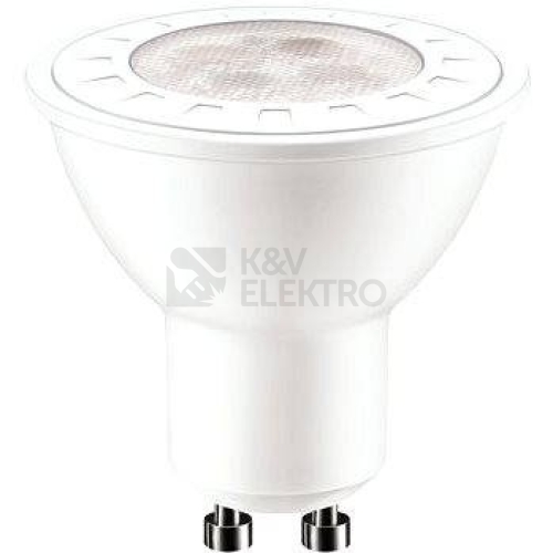 LED žárovka GU10 PILA MV 4,7W (50W) neutrální bílá (4000K), reflektor 60°