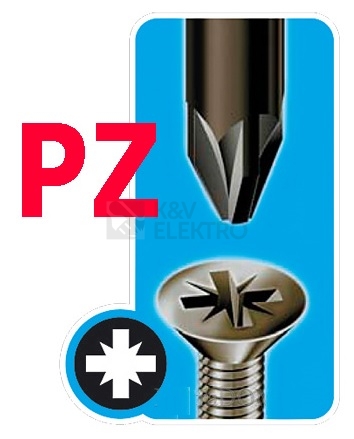 Obrázek produktu KRIZOVY BIT PZ 3-25MM STANDARD 0