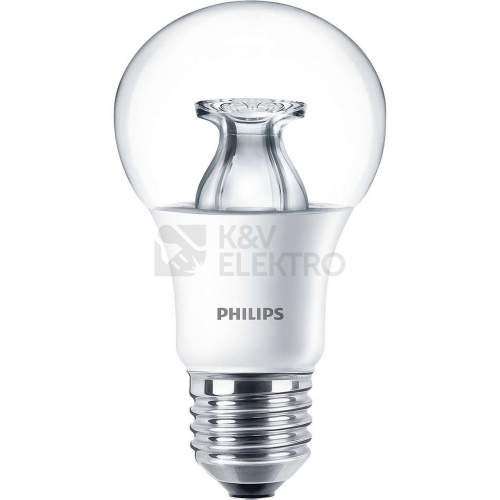  LED žárovka E27 Philips A60 CL 8,5W (60W) teplá bílá (2700K) stmívatelná DimTone