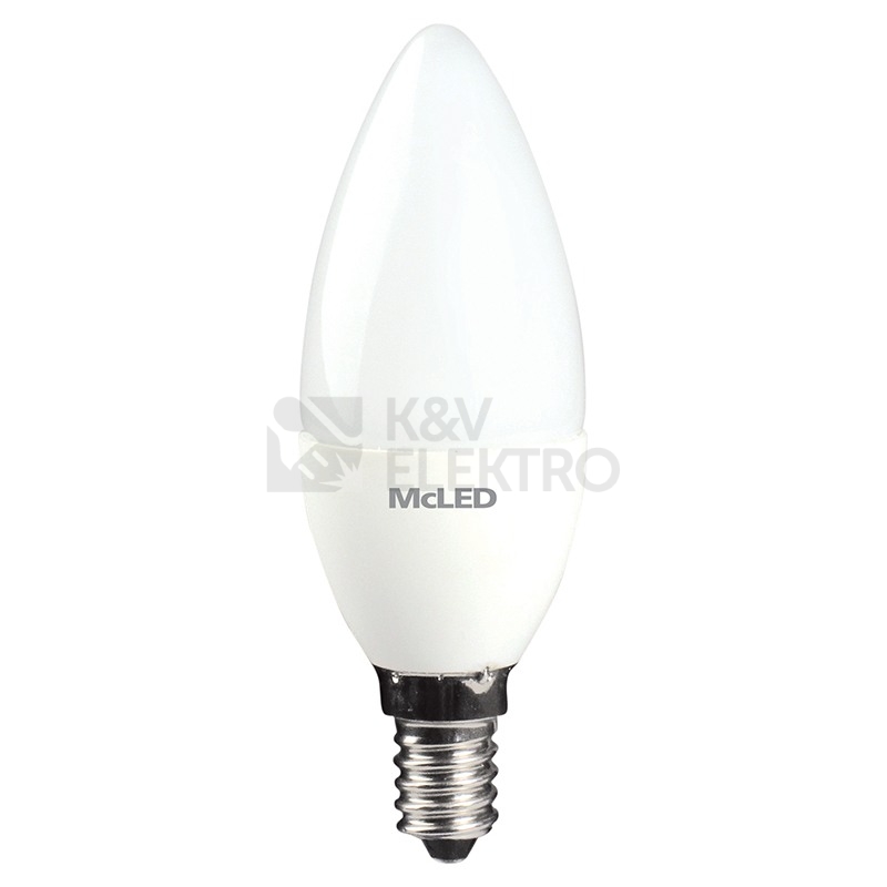 Obrázek produktu LED žárovka E14 McLED 3,5W (25W) teplá bílá (2700K) svíčka ML-323.004.99.0 1