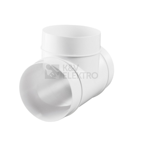 Odbočka T 90° VENTS 232 - 125mm PVC 1002320