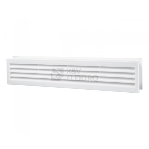 Mřížka plastová ventilační mřížka do dveří VENTS MV 430/2 453x91mm 1009694