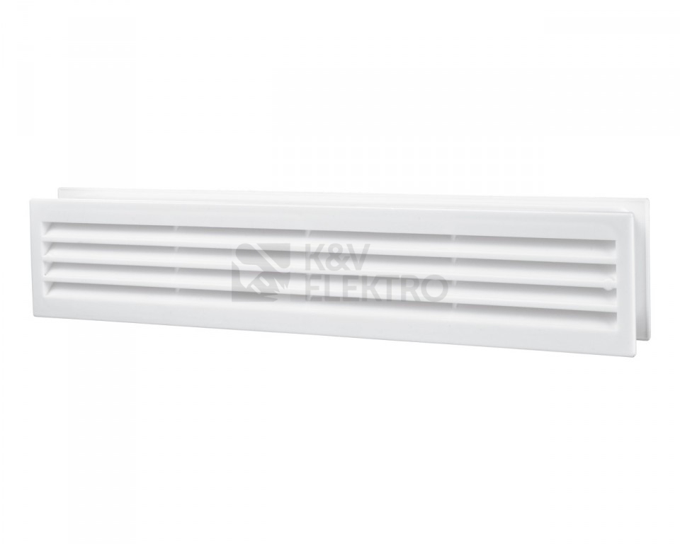 Obrázek produktu Mřížka plastová ventilační mřížka do dveří VENTS MV 430/2 453x91mm 1009694 0