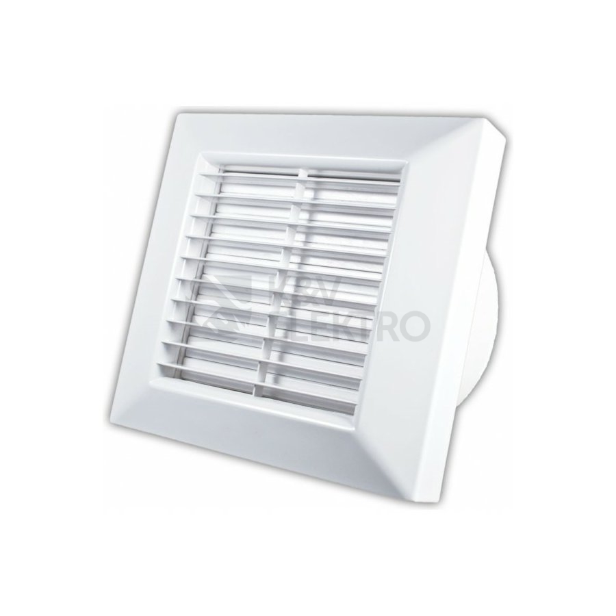 Obrázek produktu Axiální koupelnový ventilátor s automatickou žaluzií a časovým doběhem DOSPEL PRIMO base 100 AT 12956 0