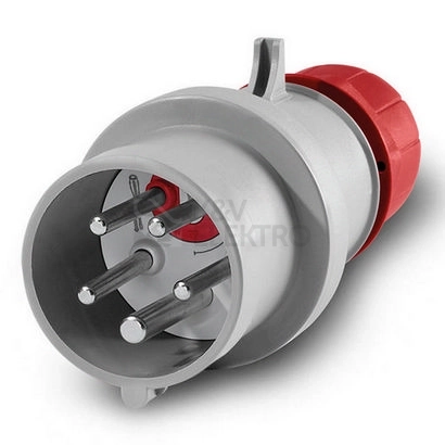 Obrázek produktu Vidlice SCAME 32A/5P 400V IP44 OPTIMA 213.3237RV se změnou fáze 0