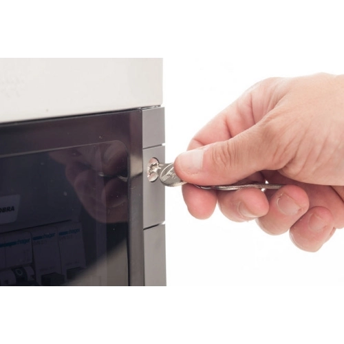 Rozvodnice na omítku Famatel průhledné dveře 18M IP65 39018 (obrázek 5)