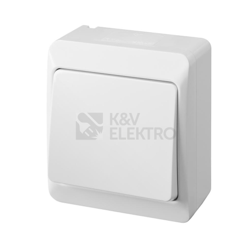  Vypínač č.6 Famatel Galatea IP44 bílá 5331-02