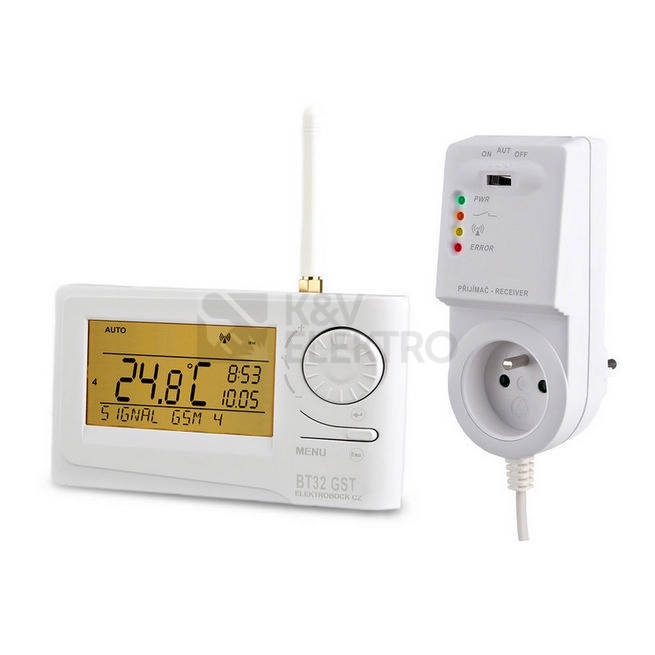 Obrázek produktu Bezdrátový GSM termostat ELEKTROBOCK BT32 GST (BPT32 GST) 0