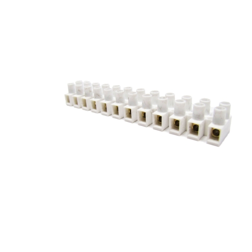 Svorkovnice lámací mosaz E-KL 1 12x1,5-6mm2 bílá (čokoláda) 1001041