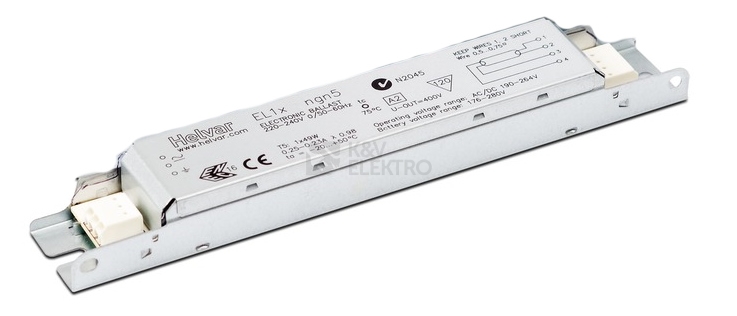 Obrázek produktu Elektronický předřadník Helvar EL 1X39/36 NGN5 pro zářivky T5 (39 W), T5-eco (39 W), TC-L (36 W) 0