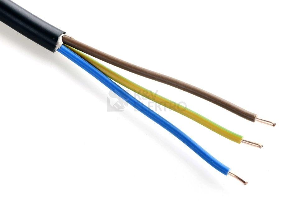 Obrázek produktu Kabel CYKY-J 3x1,5 (CYKY 3Cx1,5) kruh 25m 0