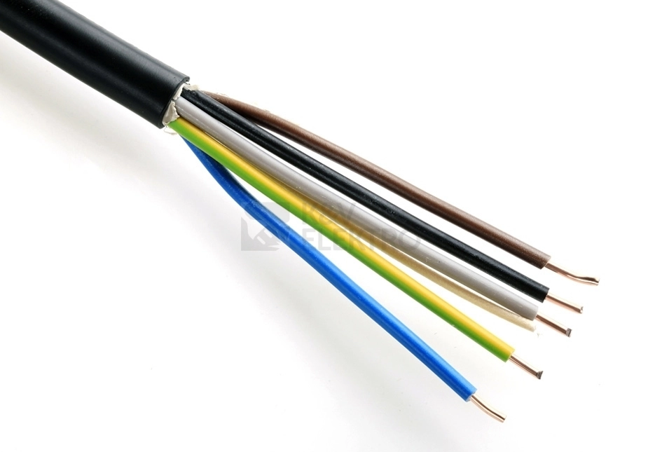 Obrázek produktu Kabel CYKY-J 5x1,5 (CYKY 5Cx1,5) metráž 0