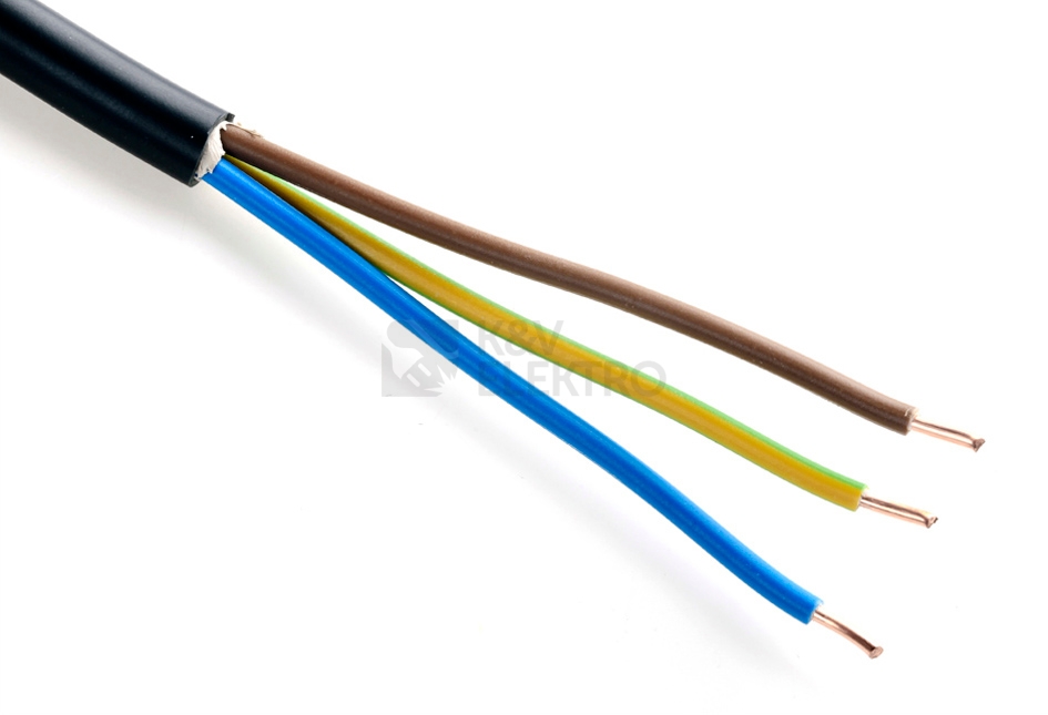 Obrázek produktu Kabel CYKY-J 3x2,5 (CYKY 3Cx2,5) metráž 0