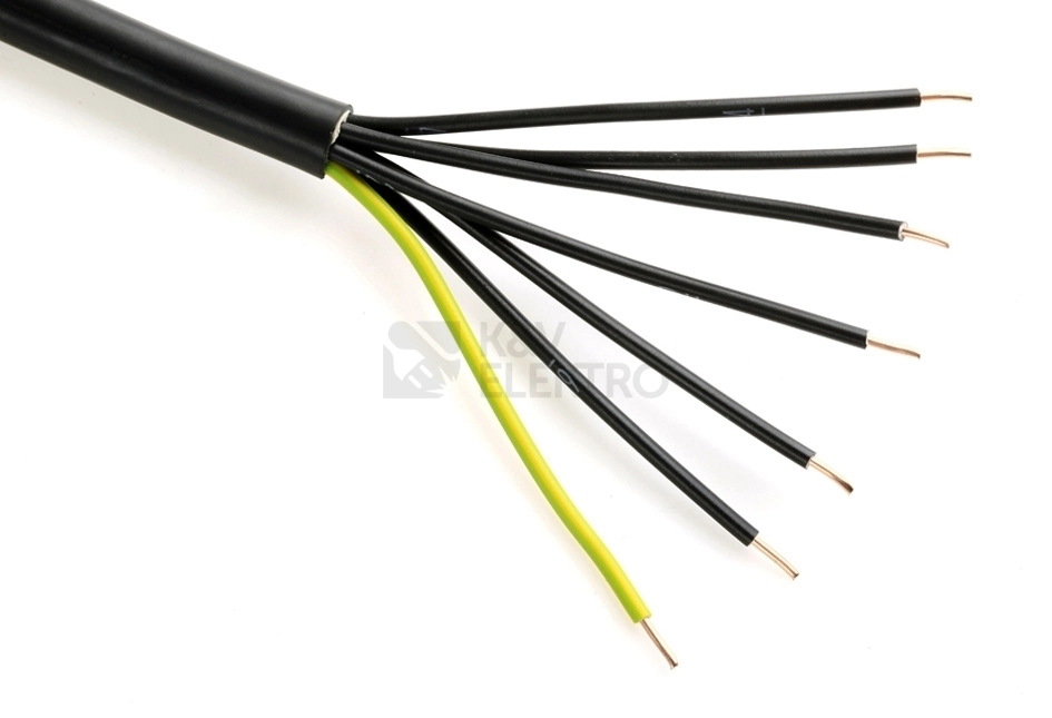 Obrázek produktu Kabel CYKY-J 7x1,5 (CYKY 7Cx1,5) kruh 100m 0