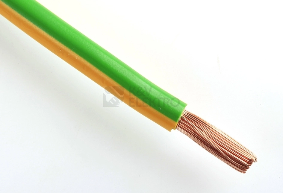 Obrázek produktu Vodič CYA H07V-K 16 žlutozelená (CYA 16) kruh 100m 0