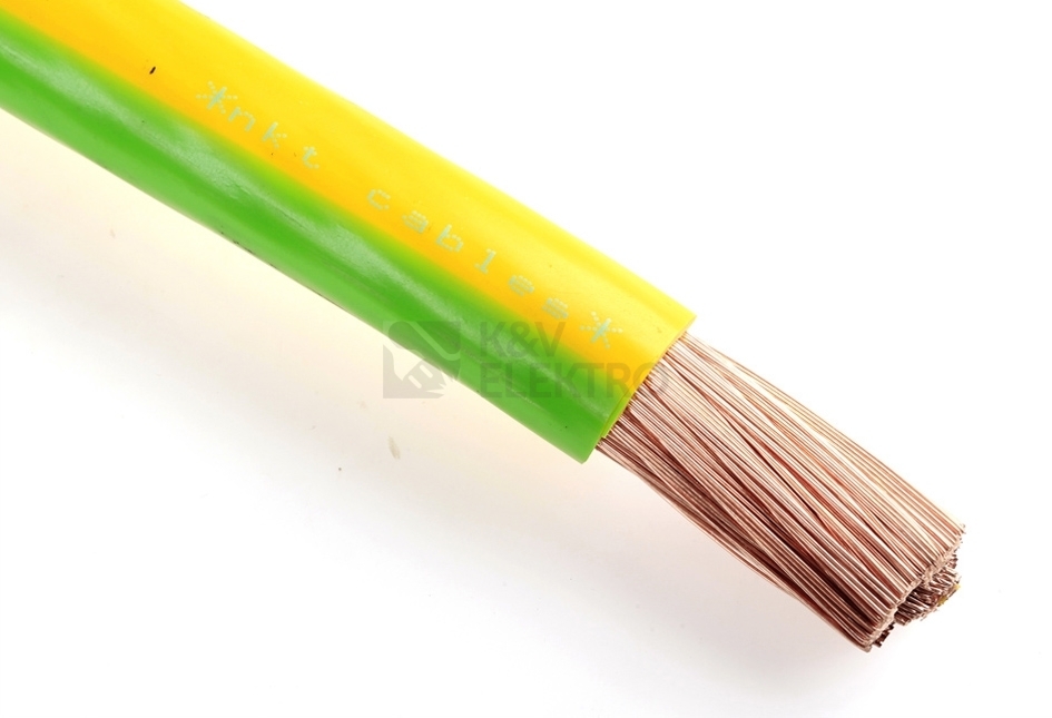 Obrázek produktu Vodič CYA H07V-K 70 žlutozelená (CYA 70) metráž 0