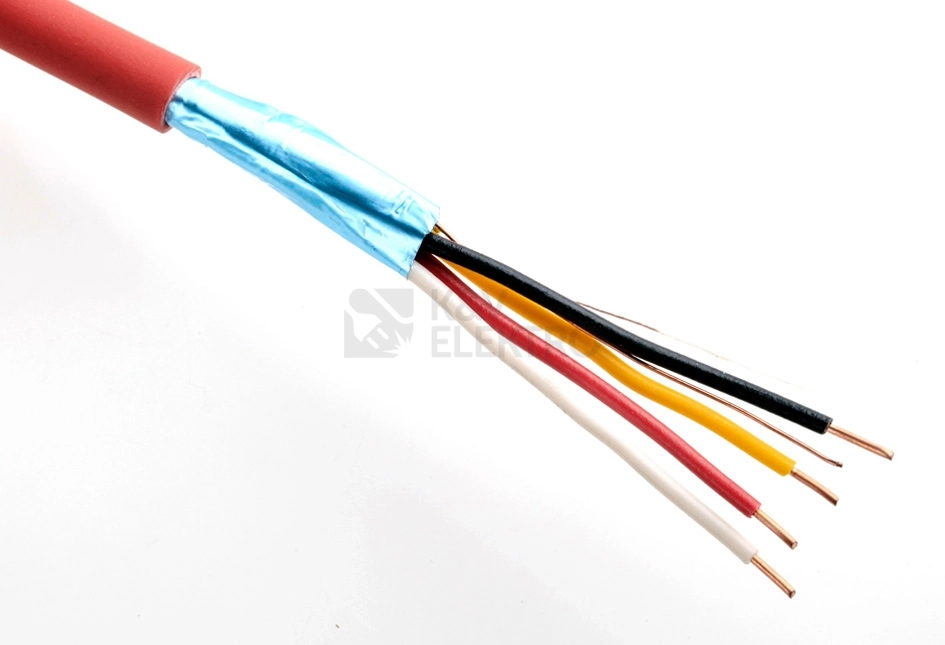 Obrázek produktu Kabel J-Y(ST)Y červený 2x2x0,8 BMK metráž 0
