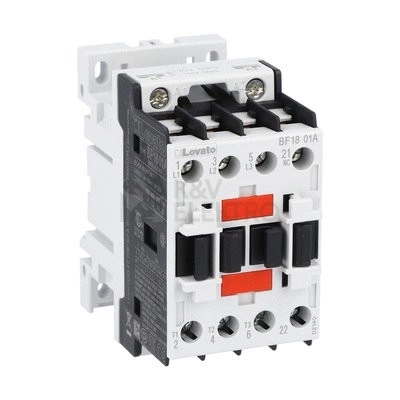 Obrázek produktu Stykač 3P+1V 18A(AC3) 230V BF1801A230 0
