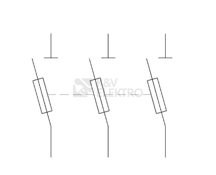 Obrázek produktu POJISTKOVY ODPOJOVAC 3P 32A CHM3DIU 2