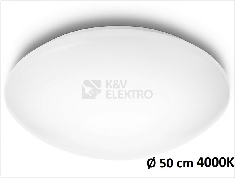Obrázek produktu  Nástěnné a stropní LED svítidlo Philips Suede 31803/31/16 průměr 50cm 4000K neutrální bílá 1