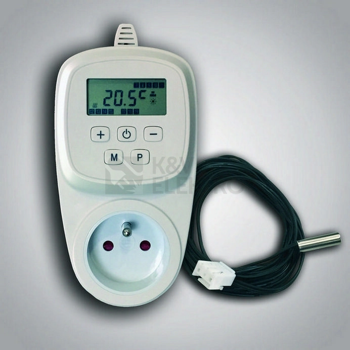 Obrázek produktu TERMOSTAT PROGR. ZASUVKOVY HT-600 1