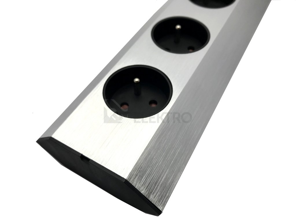 Obrázek produktu  Zásuvkový blok BACHMANN CASIA 923.012 4zásuvky+USB nabíječka s vypínačem 2