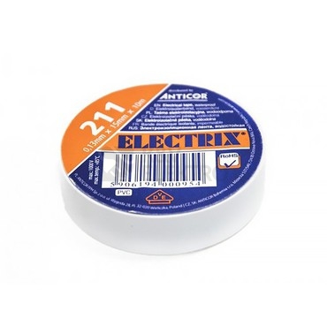 Obrázek produktu Izolační páska Anticor Electric 211 15x10 bílá 0