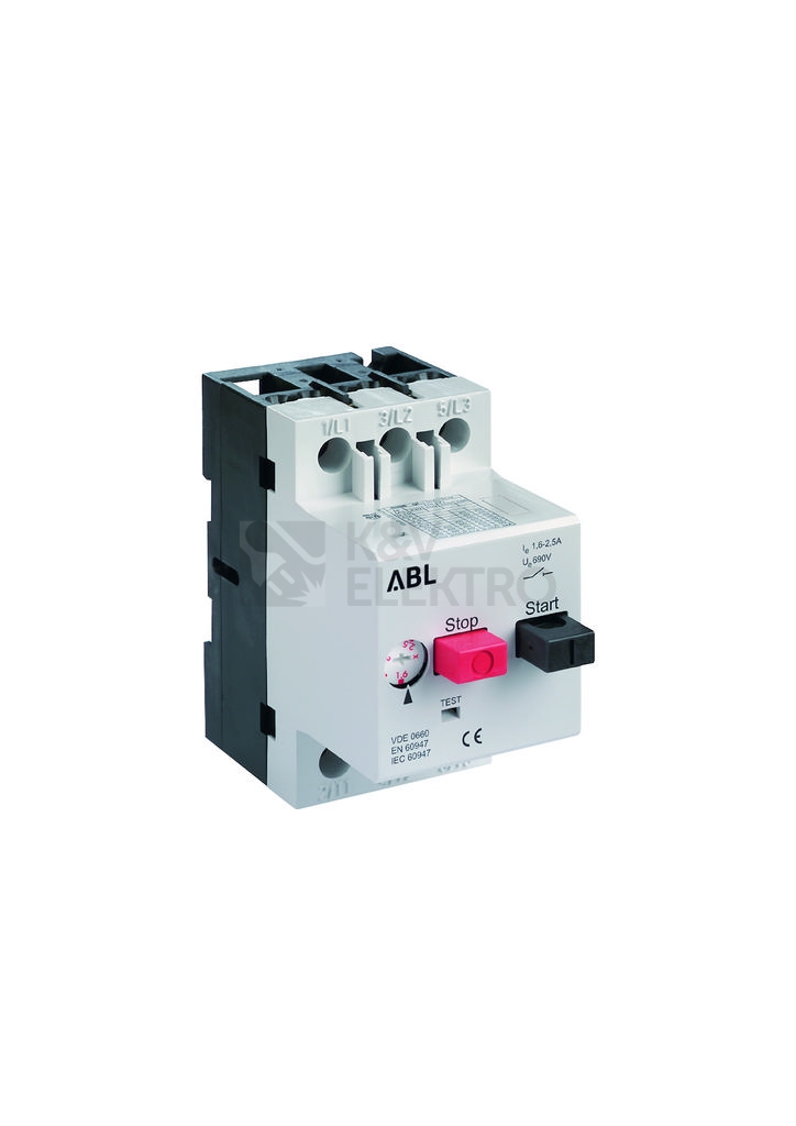 Obrázek produktu Motorový spouštěč ABL MS040 0,25-0,4A 0