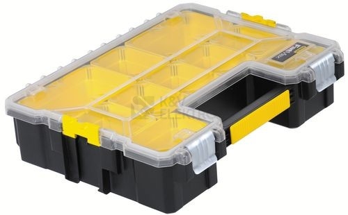 Obrázek produktu  Organizér Stanley FatMax 1-97-517 vodotěsný s kovovými přezkami 10 mělkých přihrádek 0