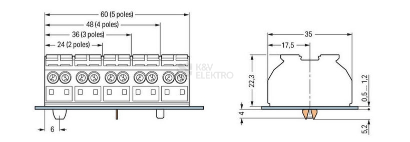 Obrázek produktu Svorka WAGO 862-603 0,5-4mm2 2