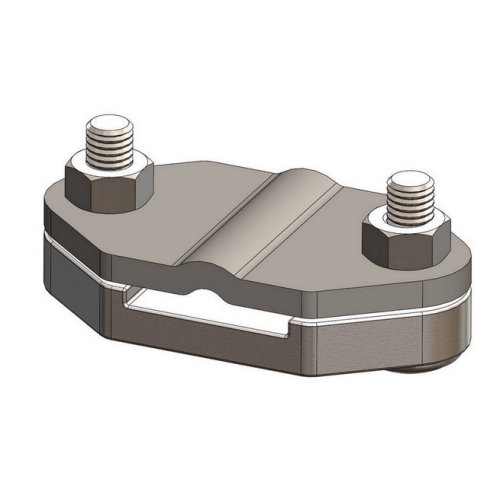 Svorka zemnící pro spojení páska-drát - litina D T TECHNIC SR 03 103140