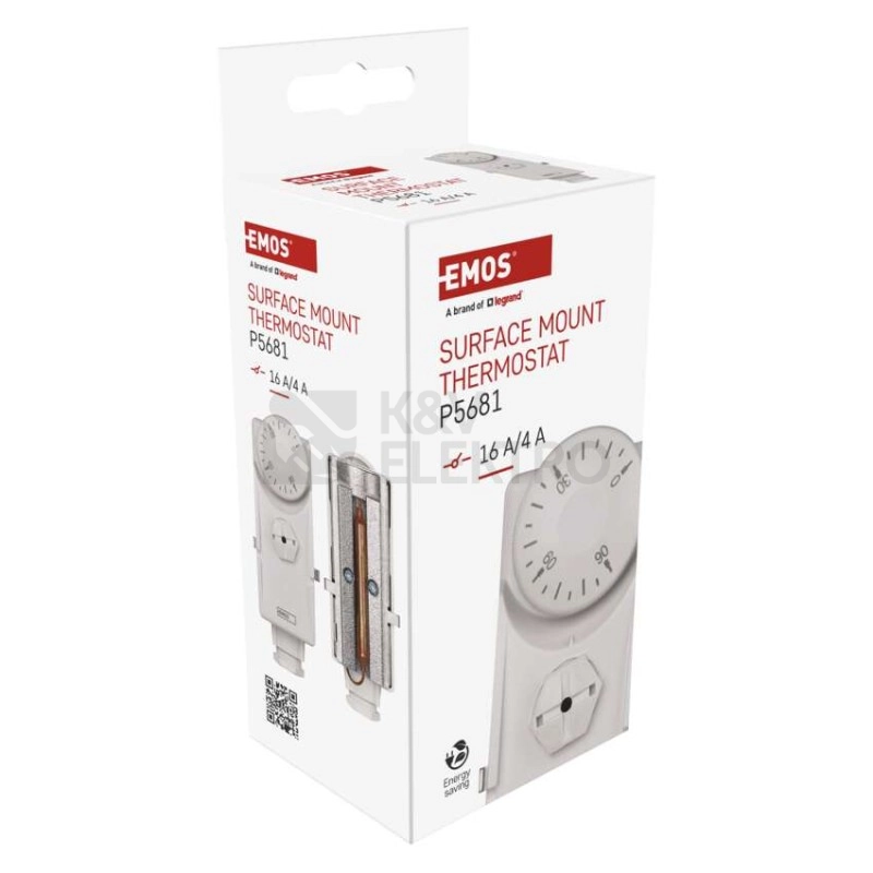 Obrázek produktu Příložný termostat EMOS T80 5