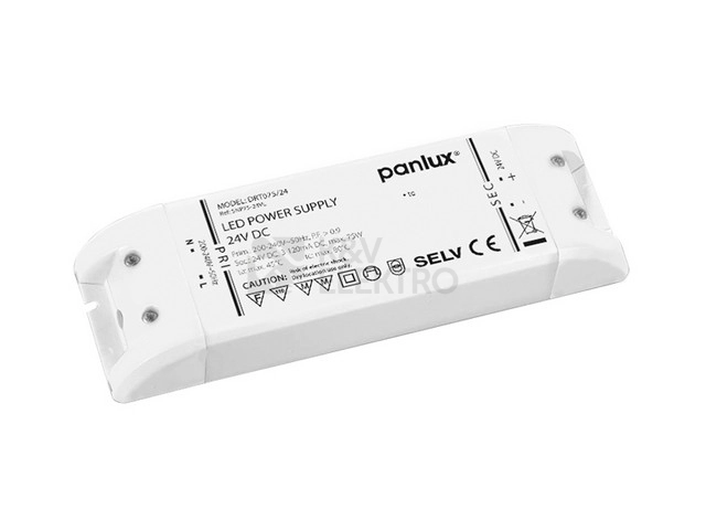 Obrázek produktu LED napájecí zdroj Panlux DRT075/24 75W 24VDC 0
