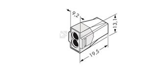 Obrázek produktu Svorka WAGO 773-602 2x4 1
