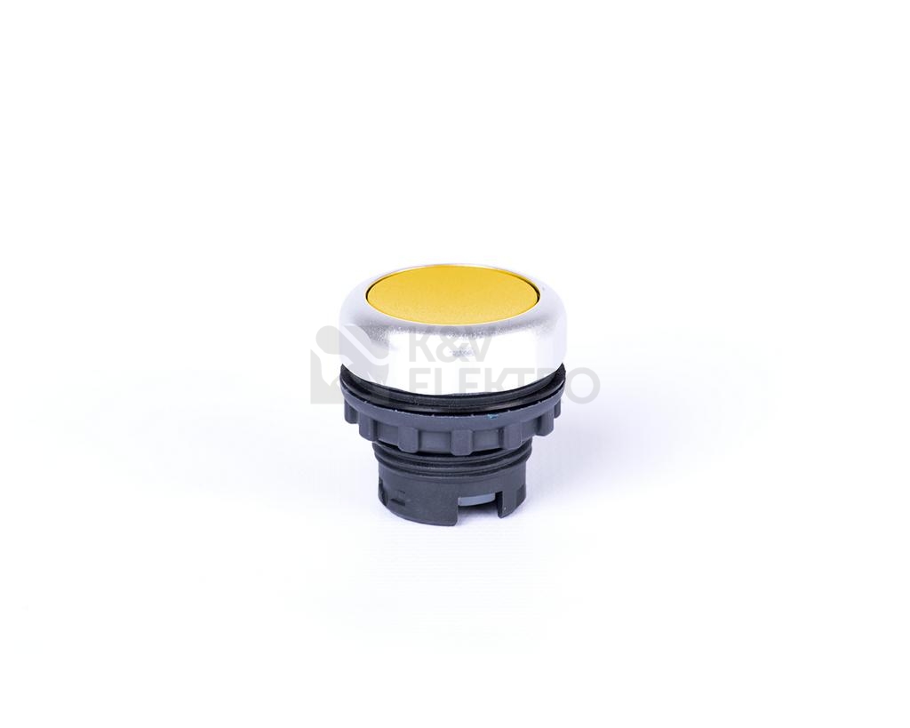 Obrázek produktu Ovládací hlavice se zapuštěným tlačítkem, bez aretace, žlutá, Noark Ex9P1 F y /105616/ 0