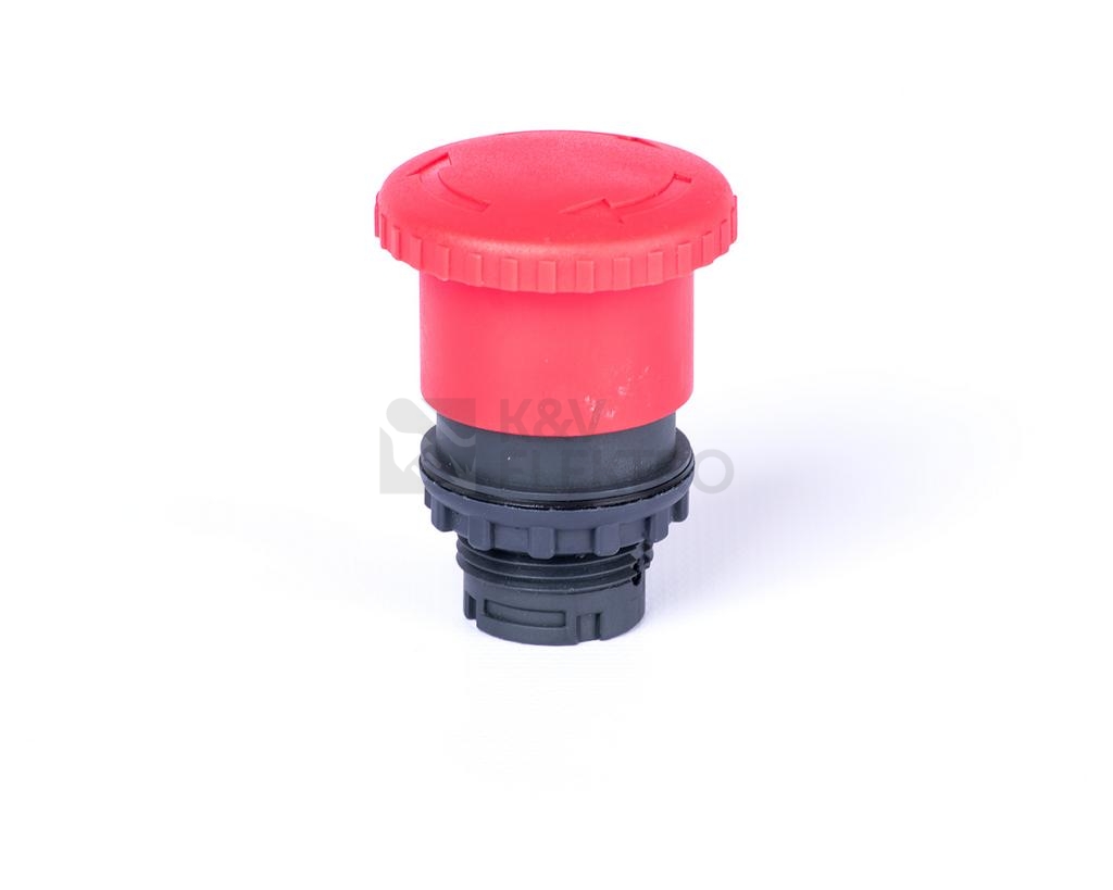 Obrázek produktu Ovládací hlavice hřibovitá nouzového zastavení, 40 mm, s aretací, červená, Noark Ex9P1 H r /105656/ 0