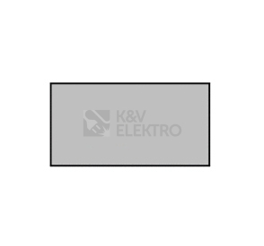 Obrázek produktu Štítek NOARK Ex9P1 S S0 prázdný pro nosič Ex9P1 S SH 106777 0