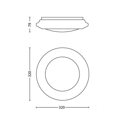 Nástěnné a stropní LED svítidlo Philips Cinnabar 33362/31/17 16W 1500lm 4000K neutrální bílá