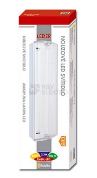 Obrázek produktu Nouzové svítidlo Ecolite LEDER TL638L-LED 1-3h 1