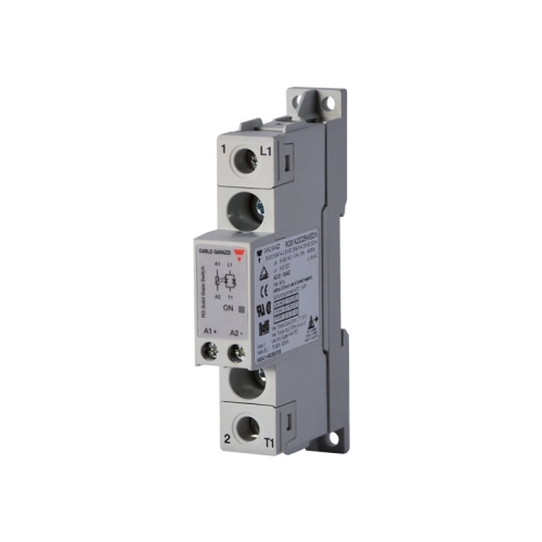 Polovodičové relé CARLO GAVAZZI RGS1A23D25KKEDIN SSR-DC 230VAC/10A SRW 1042897