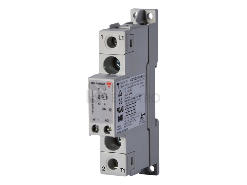 Obrázek produktu Polovodičové relé CARLO GAVAZZI RGS1A23D25KKEDIN SSR-DC 230VAC/10A SRW 1042897 0
