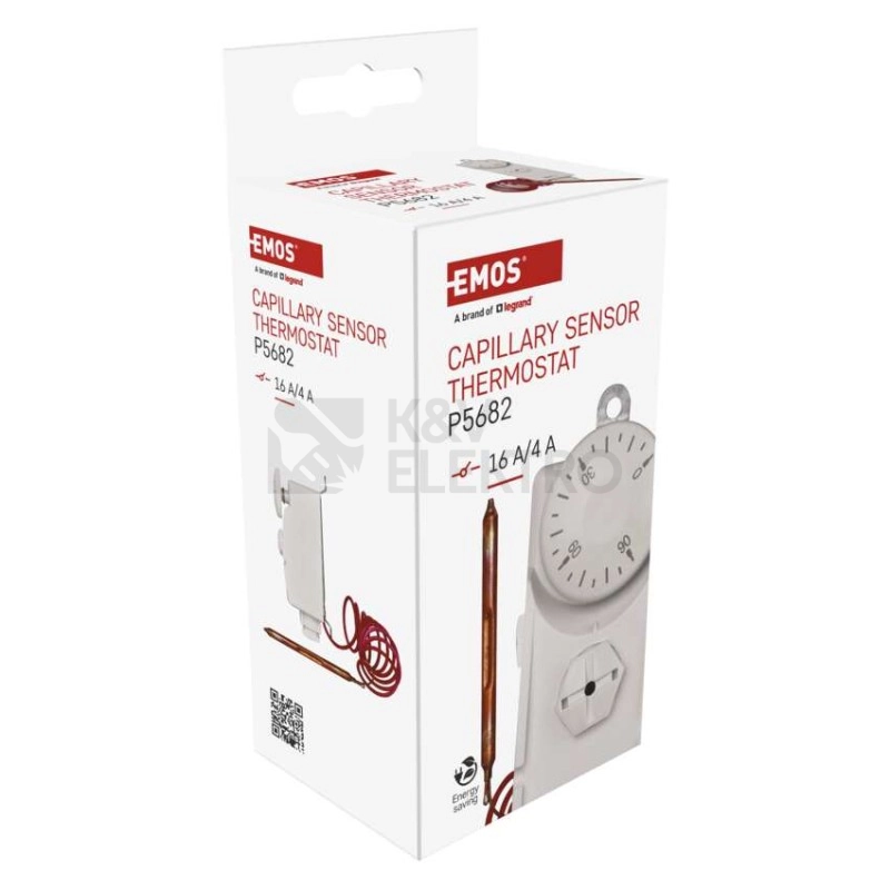 Obrázek produktu Příložný kapilárový termostat EMOS T80F 5