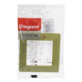 Obrázek produktu Legrand Valena LIFE rámeček zelená barva 754081 1