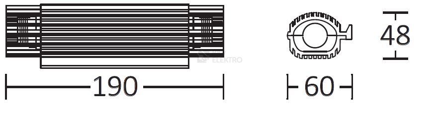 Obrázek produktu Kabelová spojka gelová SHARK 6801B se svorkovnicí 3x(2,5-6mm2) 1005452 1