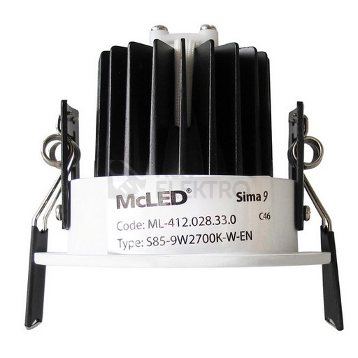 Obrázek produktu Podhledové LED svítidlo Sima 9 9W 2700K ML-412.028.33.0 4