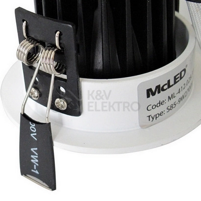Obrázek produktu Podhledové LED svítidlo Sima 9 9W 2700K ML-412.028.33.0 7