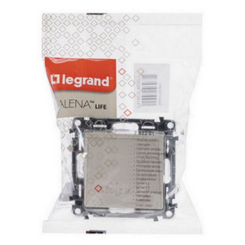 Legrand Valena LIFE vypínač č.1 béžový 752201