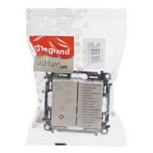 Legrand Valena LIFE vypínač č.5 lustrový béžový 752205