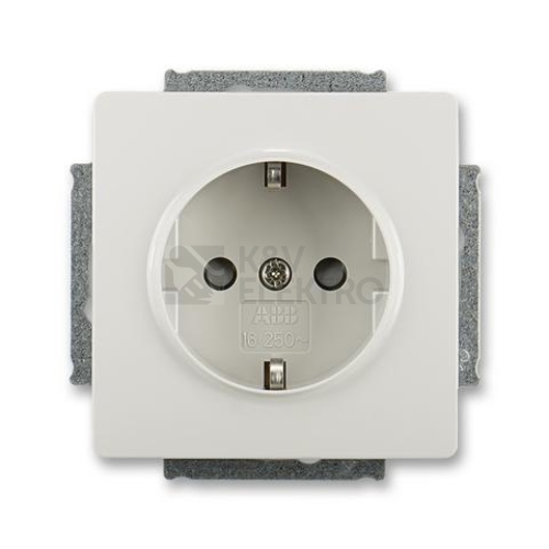  ABB Swing,Swing L zásuvka SCHUKO světle šedá 5518G-A03459 S1