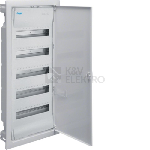 Rozvodnice pod omítku Hager Volta VU60NC 60M bezšroubové svorky